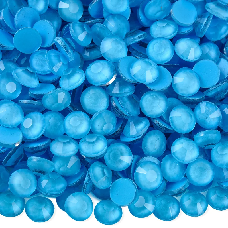 Glitter Neon Non-Hotfix Ultraviolet Glow Rhinestones for Nail Art Embellishments