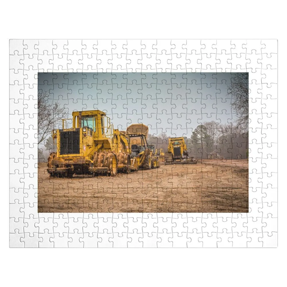 Earth movers Jigsaw Puzzle Wooden Name Puzzle Puzzle For Children Puzzle Game краска для аэрографа vallejo game air 762 17ml earth 72 762