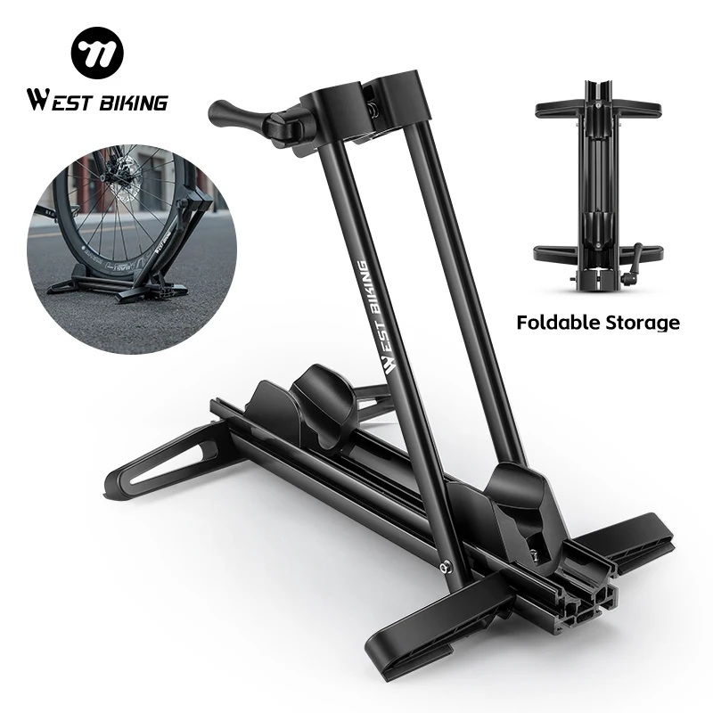 WEST BIKING Foldable Indoor Bike Storage & Repair Stand