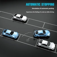 New Children's Remote Control Car With Charging Pile Simulation New Energy Tram 1:16 Sports Car Model Remote Control Car Toy 2
