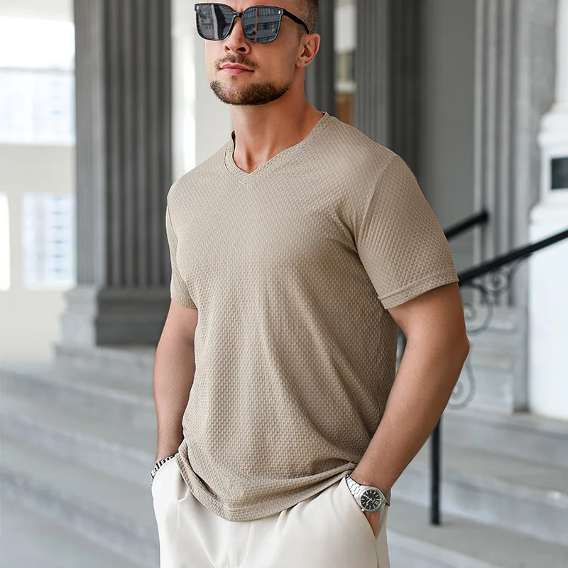 PlatiNum Men's T-shirt Fabric Detail