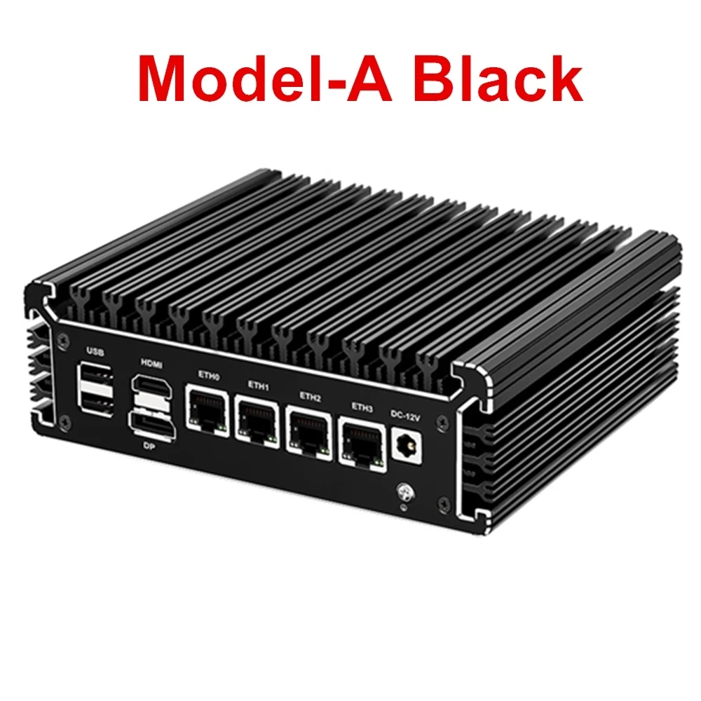 2024 New 11th Pentium N6005 N5105 2.5G Soft Router 4 Intel i226 Nics 2*NVMe 2*DDR4 Fanless Mini PC Firewall Appliance VPN Server 3