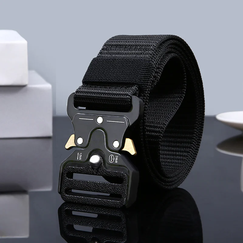 2pcs Versatile Men’s Tactical Belts – Durable, Adjustable Design – for Outdoor Hunting & Sports Enthusiasts BEST SELLERS
