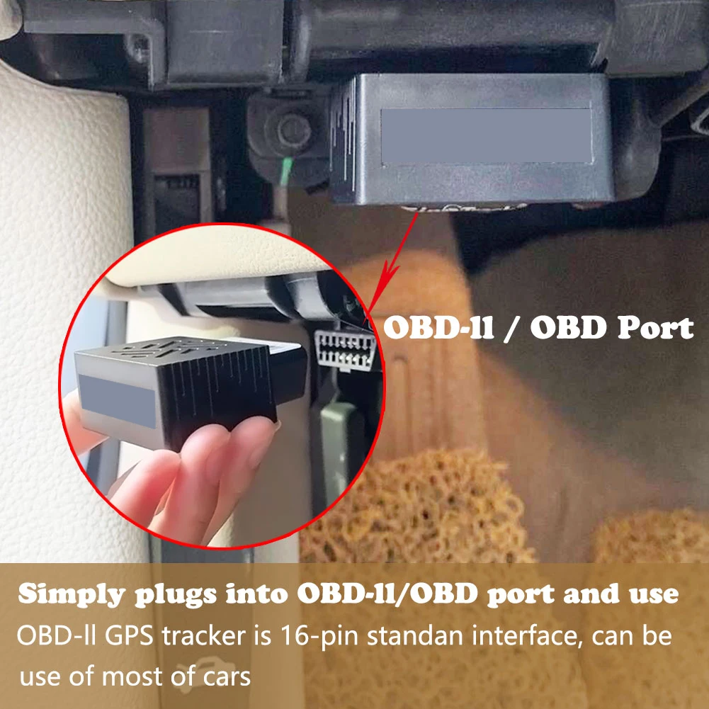Balise GPS temps réel par connexion OBD2 sans abonnement