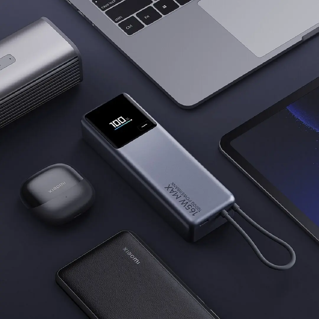 未開封 Xiaomi パワーバンク 10000 165W USBケーブル内蔵 未開封 Xiaomi パワーバンク 10000 165W USBケーブル内蔵×2