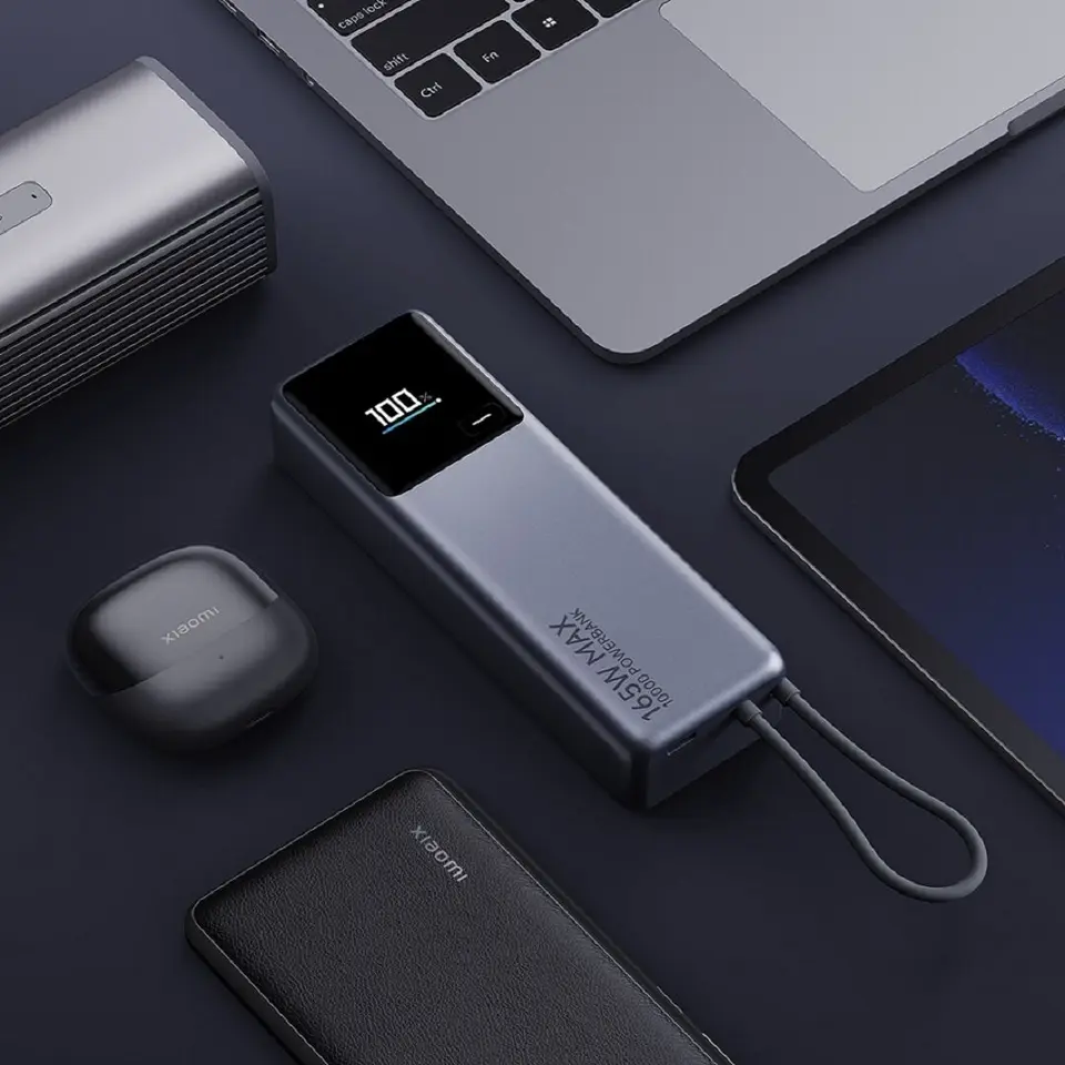 未開封 Xiaomi パワーバンク 10000 165W USBケーブル内蔵×2 楽天市場】Xiaomi 165W Power Bank 10000 (Integrated Cable