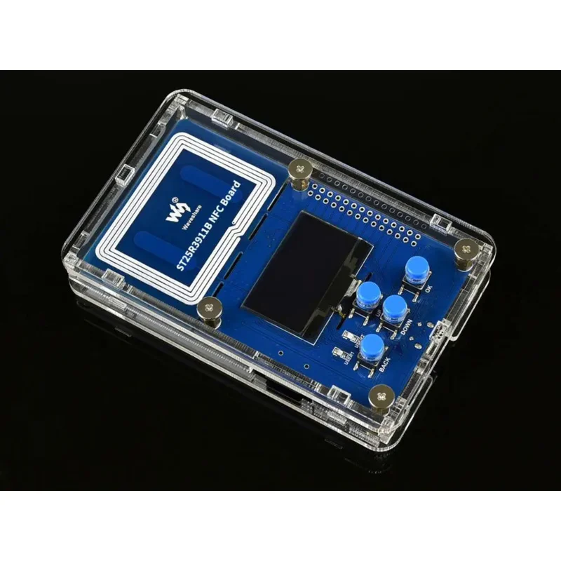Waveshare ST25R3911B NFC Development Kit, NFC Reader, AT32F413RBT7 Controller, Multi NFC Protocols