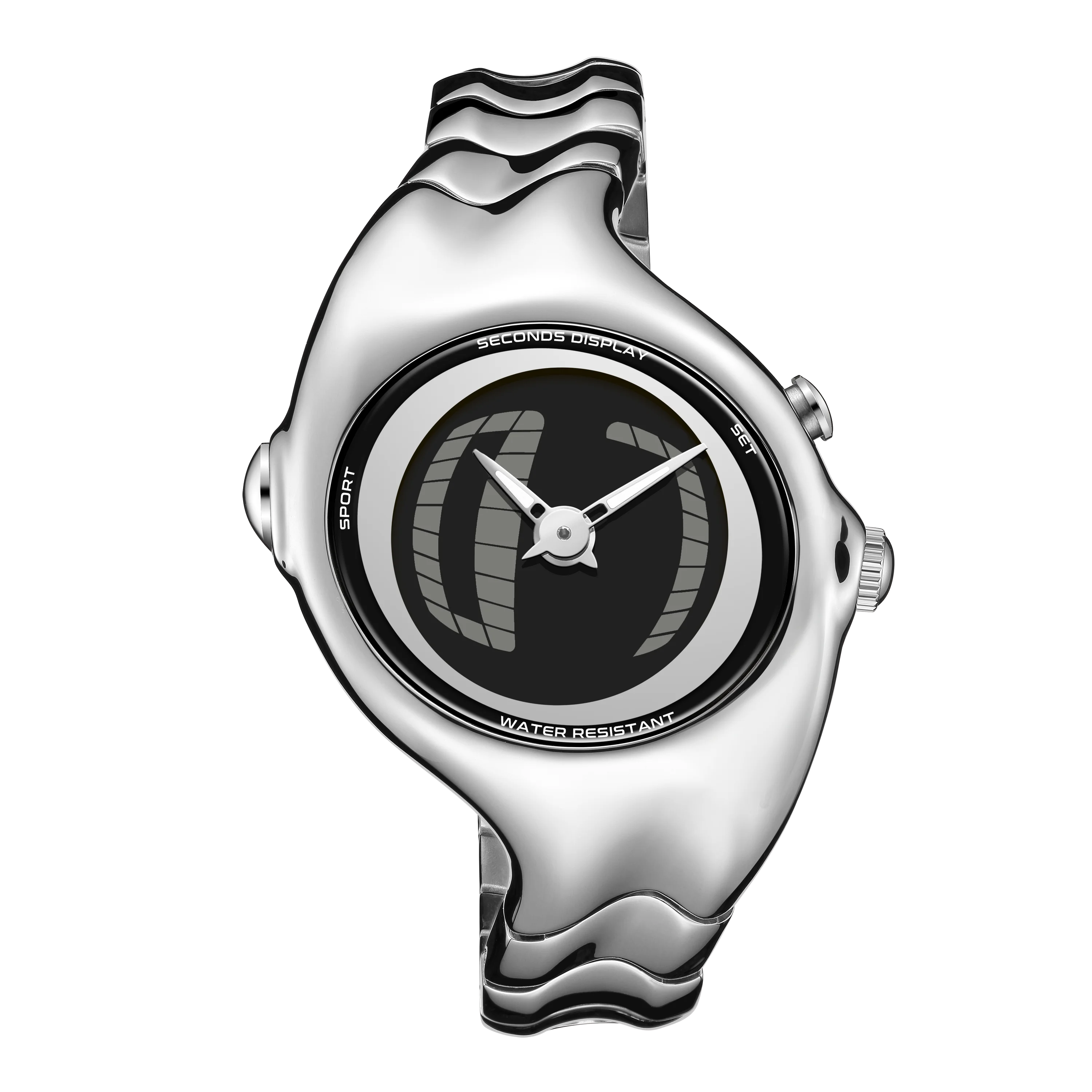 BENLYDESIGN GL570 Y2K レトロデジタル腕時計 メンズ ビッグティック