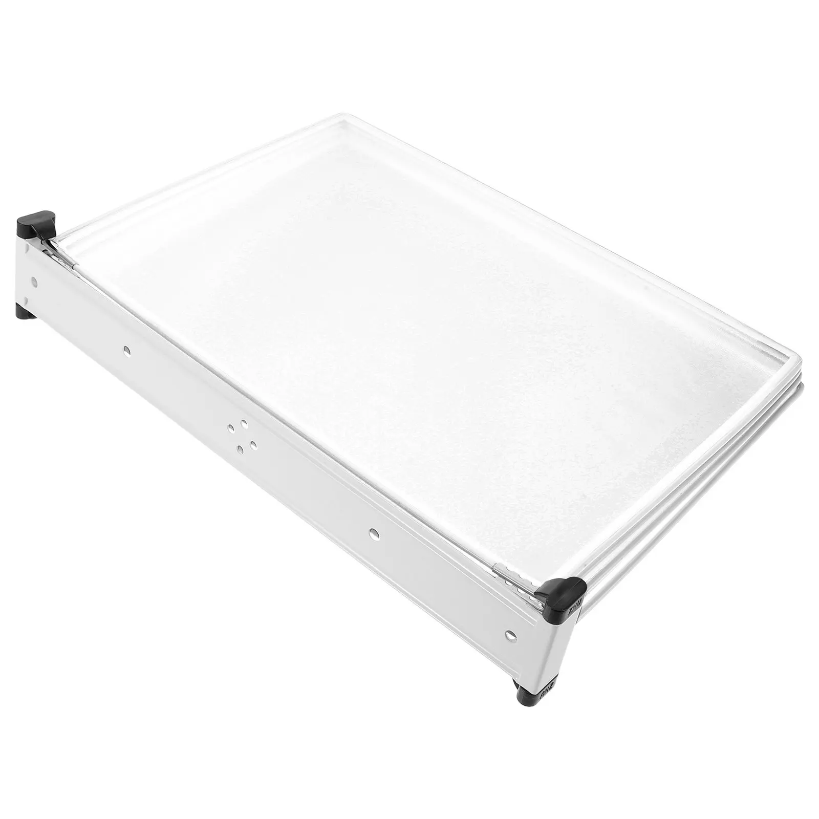 벽걸이형 파일 디스플레이 랙 5개의 투명 패널 10개의 포켓 교실용 양면 견고한..