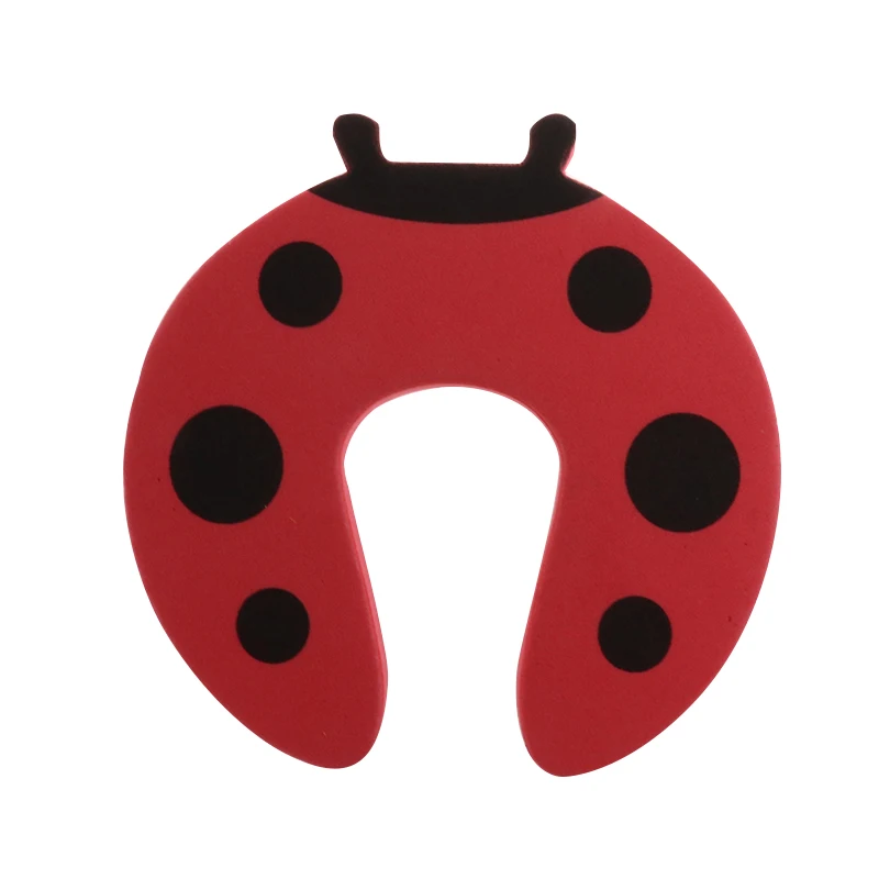 2PCS Child Safety Protection Baby Safety Cute Animal Security Card Door Stopper Baby Care Child Lock Protection From Children