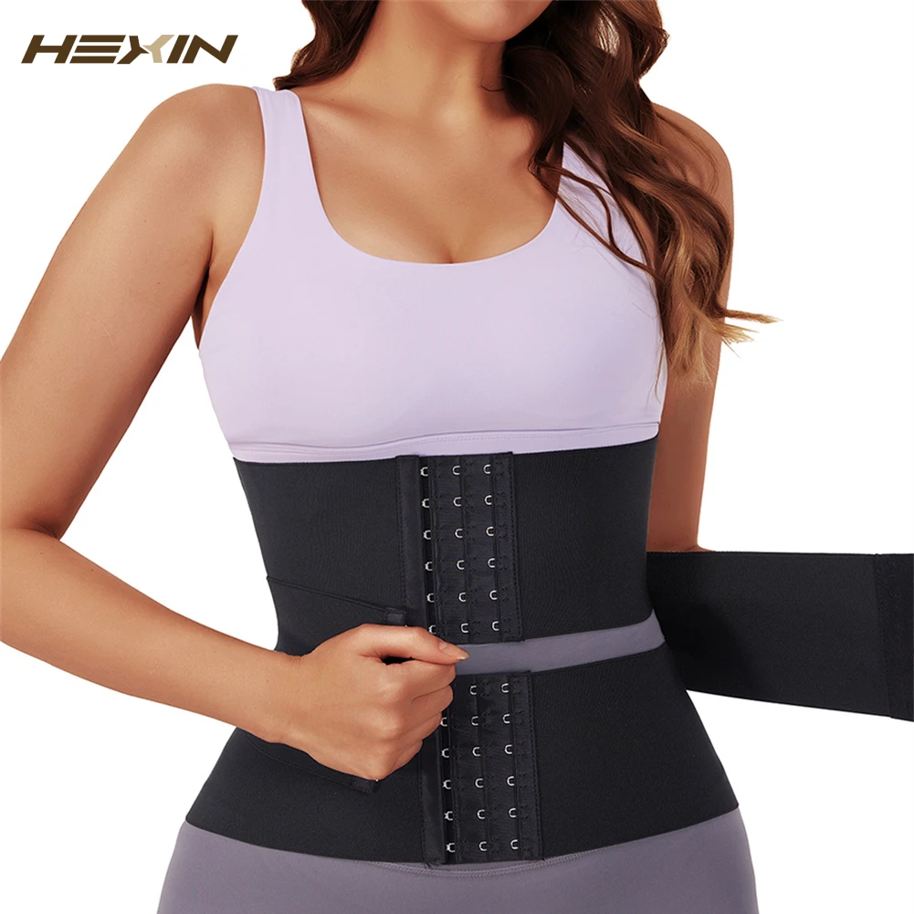 Waist Trainer Triple Belts Female Tummy Slimming Sheath Woman Flat Belly  Girdle Postpartum Sheath Wrap Waist Belt Faja Corset - AliExpress