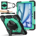 Black mint green