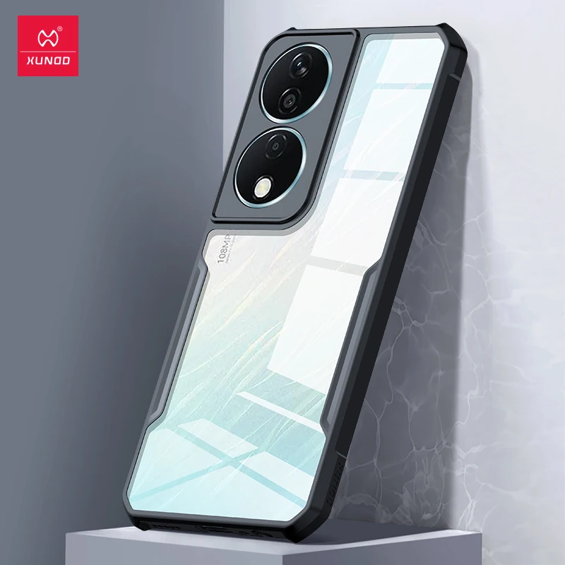 

Xundd Case For Honor X7B X8B Case For Play 8T Play 50 Scratch-Resistant Transparent Built-in Airbag Enhanced Screen Protection