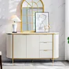 Modern 60" Buffet Table Coffee Bar Wine Bar Storage Console Cabinet, Accent Table for Dining Room, Living Room 1