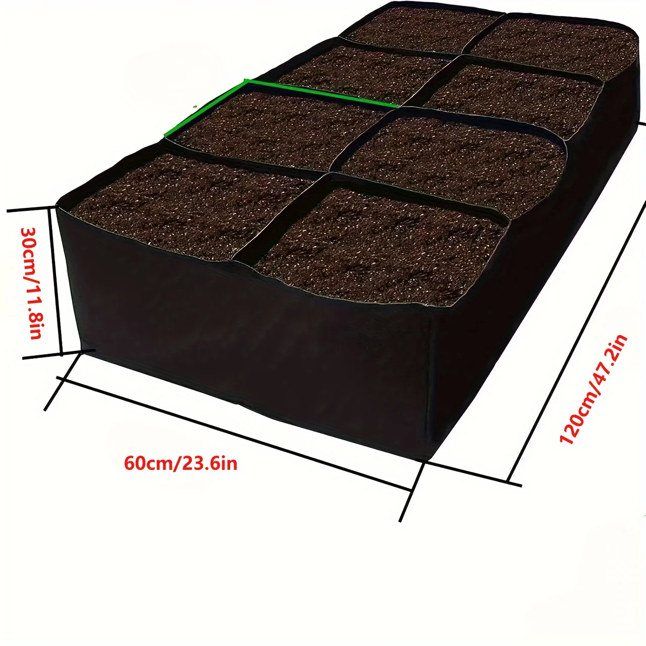 Garden Planting Grow Bag Portable Nursery Vegetable Container Giant Outdoor Planters Gardening Supplies Pots for Plants Big Size