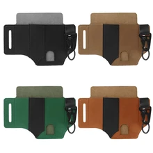 

Multitool Leather Sheath EDC Pocket Organizer Leather Outdoor Survive Bag with Key Holder Camping Tool dropshipping