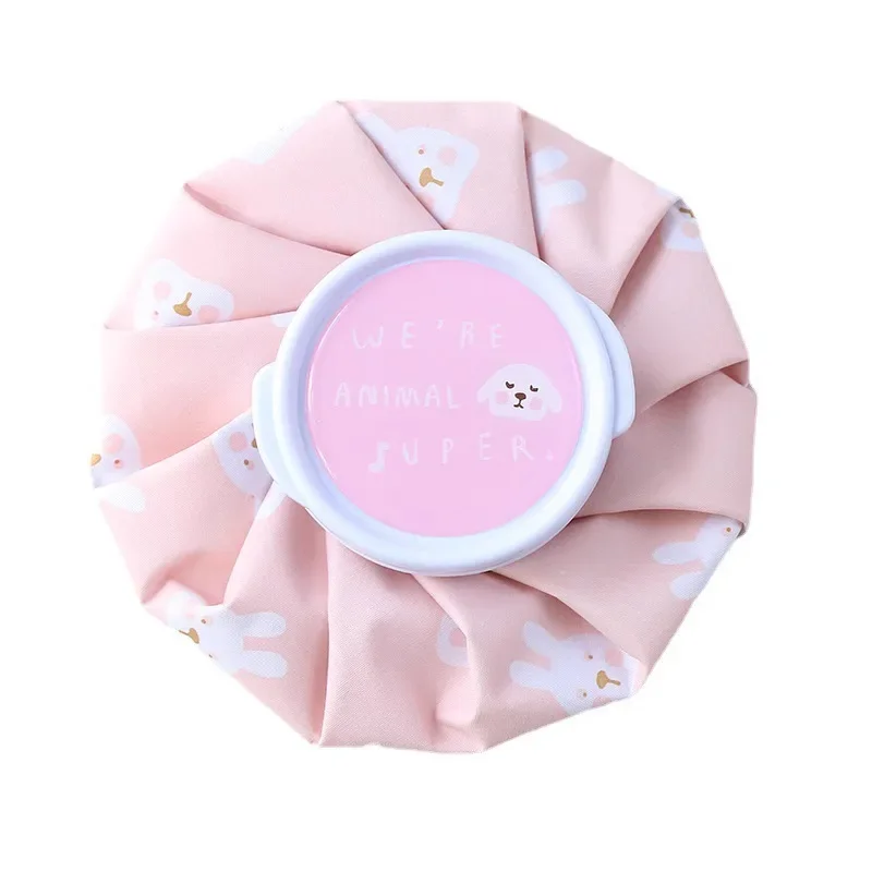 Cloth Ice Pack Household Folding Cartoon Thickening Leakproof Hot Water Bag Cold and Hot Compress Physiotherapy Bag