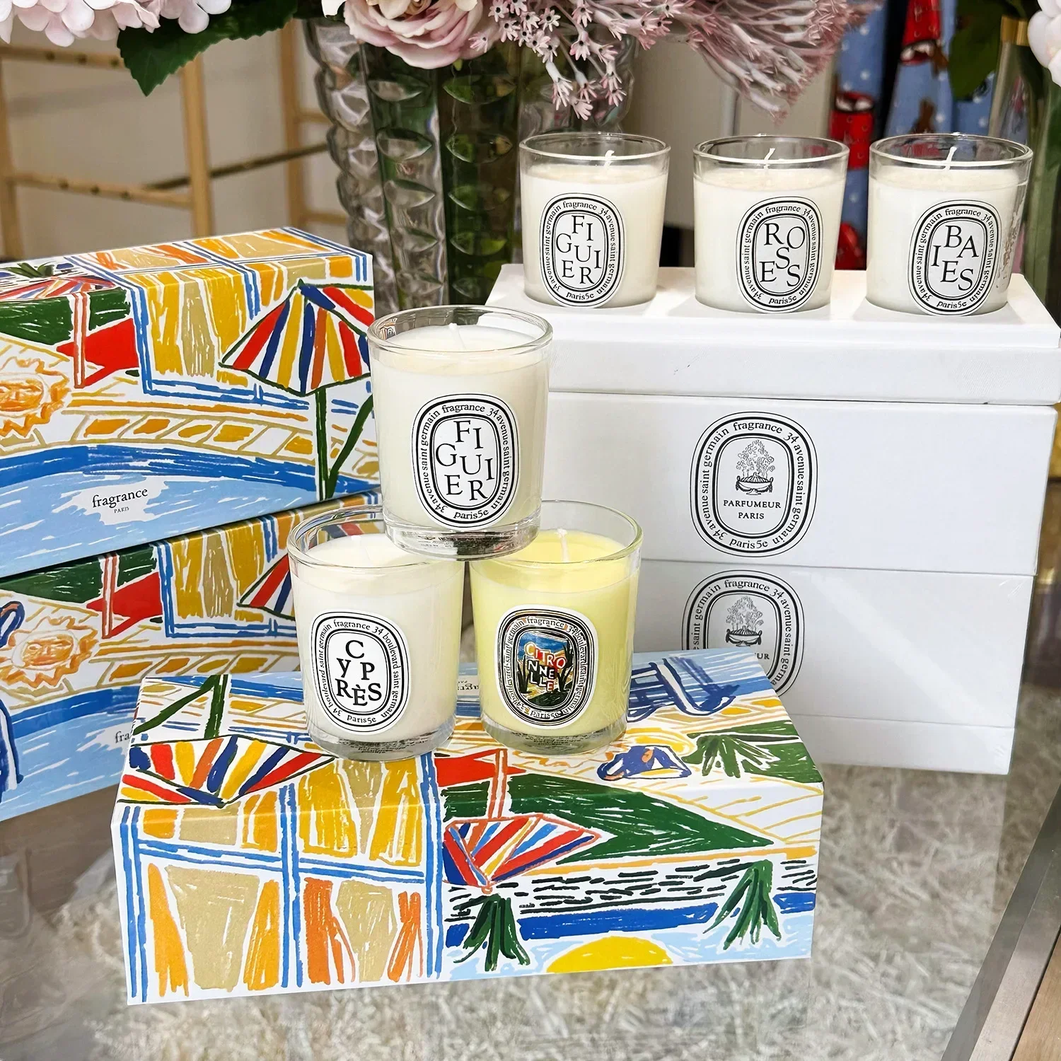 Aromatherapy Scented Candle – Natural Plant & French Fragrance 3