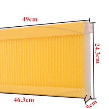 Self-flowing honey hive foundation plastic bee spleen extraction 7PCS beekeeping tools