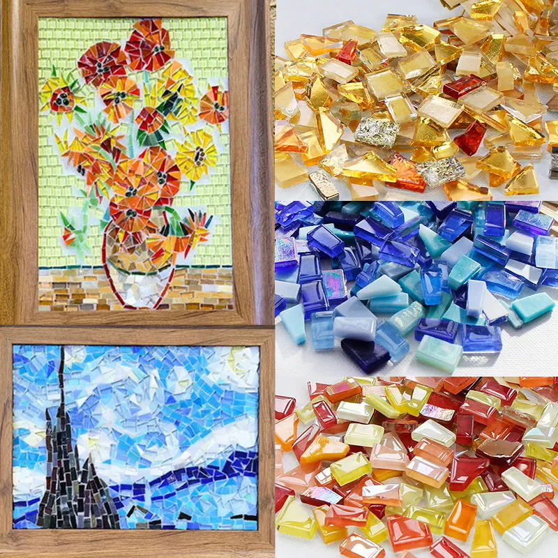 Clear Glass Mosaic Tiles 1