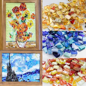 Clear Glass Mosaic Tiles 1