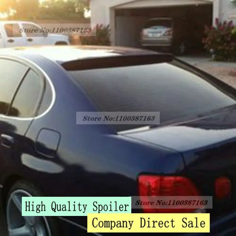 

Car Styling 1998-2011 For Lexus GS250 GS300 ABS Plastic Material Rear Roof Spoiler Sun Visor Spoiler Wing