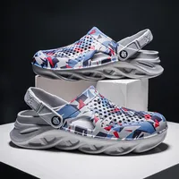 Flat Sandals Men Shoes EVA Slippers Garden Platform Sandals Man Summer Sandals New Male Sneakers Outdoor Home Clogs 2