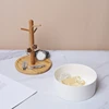 1PC Nordic Bamboo Tree Branch Storage Tray Living Room Desktop Key Hanger Jewelry Display Frame 2024 New 6