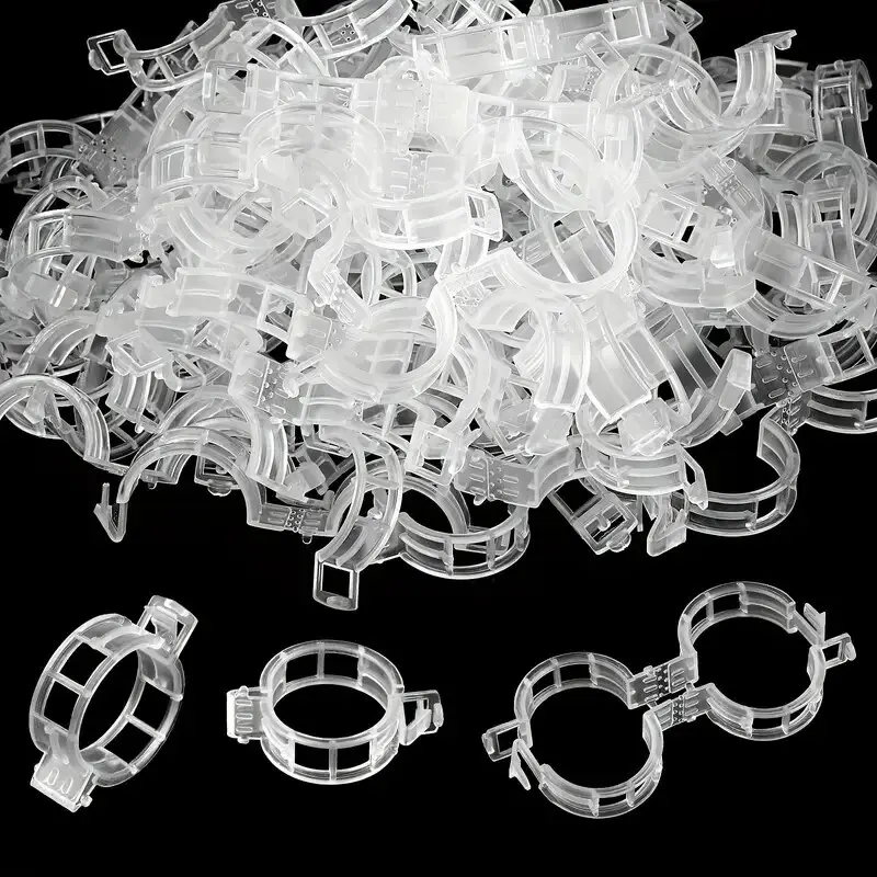 Plant Support Clips Garden Support Clips GrapeVine Tomato Vine Vegetables Plants Trellis Clips To Grow Up 50pcs