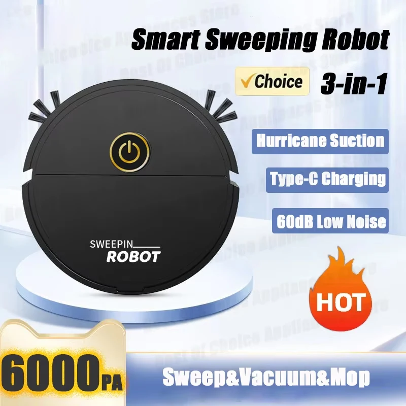 Робот-пылесос 3-in-1 Automatic Sweeping Robot, обзор, отзывы, характеристики, купить