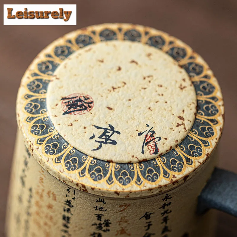 400ML Blue And White Firestone Red Coffee Mug Milk Cup Afternoon Tea Mug Beverage Bottle Personal Office Water Cup Teaware Gift