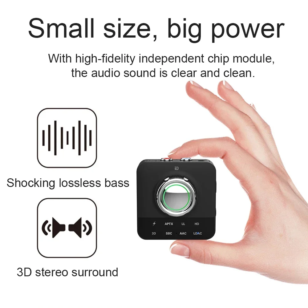 Bluetooth Audio Receiver AYINO LDAC Bluetooth Audio Receiver Adapter