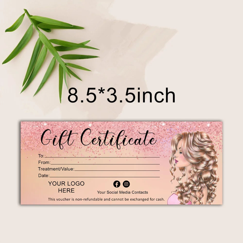 Personalized GLAM - Luxury Hair Salon Gift Certificate Cards,Hair Stylist Gift Voucher Card, Rose gold Bridal Hair Gift Card - AliExpress personalized-glam-luxury-hair-salon-gift-certificate-cards-hair-stylist-gift-voucher-card-rose-gold-bridal-hair-gift-card-aliexpress