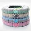 Winter Warm Toilet Seat Cover Mat Bathroom Toilet Pad Cushion with Handle Thicker Soft Washable Closestool Warmer Accessories 2
