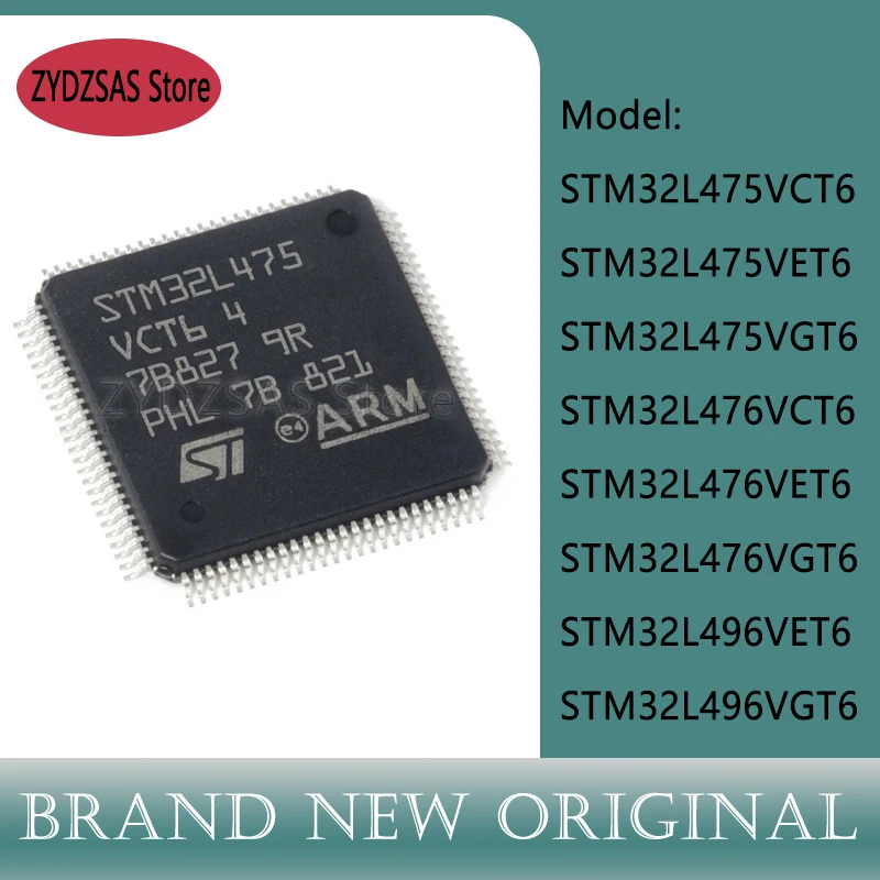 

STM32L475VCT6 STM32L475VET6 STM32L475VGT6 STM32L476VCT6 STM32L476VET6 STM32L476VGT6 STM32L496VET6 STM32L496VGT6 STM IC MCU Chip