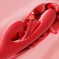 2024 Klopfender Klappvibrator für Frauen, Klitoris-Klitoris-Stimulator, leistungsstarkes Sexspielzeug, Frau, weibliche Waren, Kaninchen-Vibratoren für Erwachsene 2