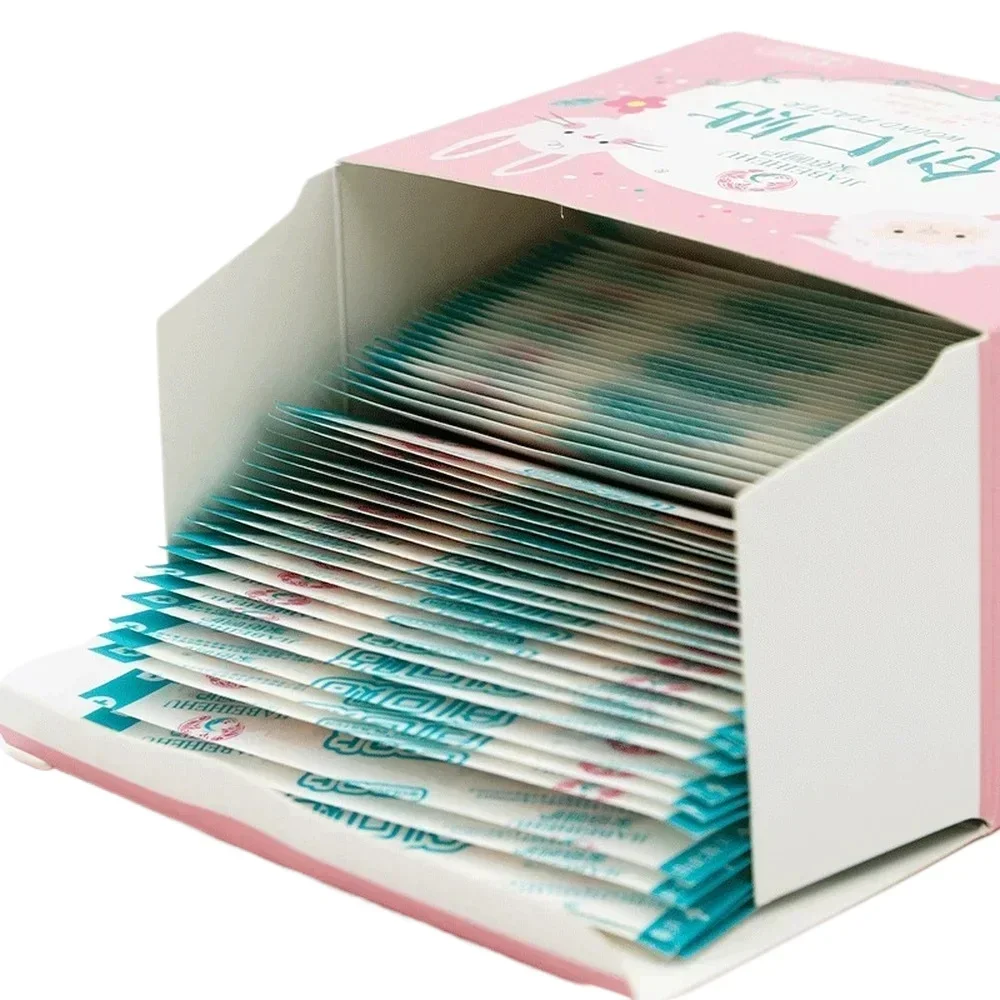 120Pcs/lot Cute Cartoon Waterproof Band Aid Bandage Wound Care Adhesive Plaster First Camping Survival Travel Kit Accessories