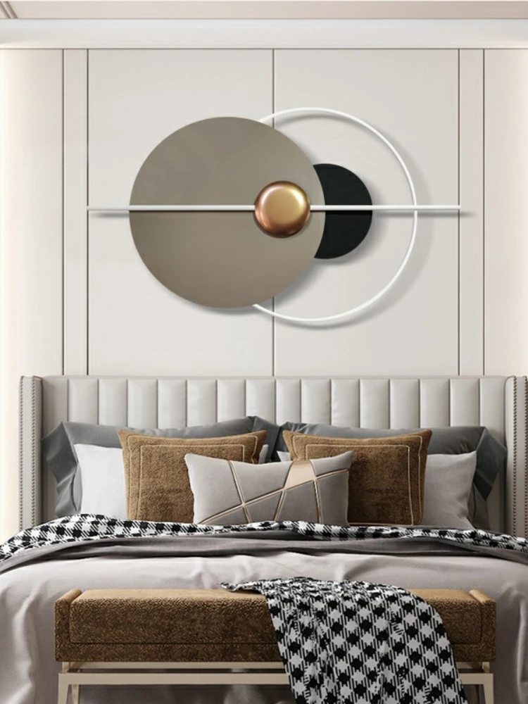 

Creative three-dimensional wall decoration round living room background wall decoration pendant Restaurant wall hanging