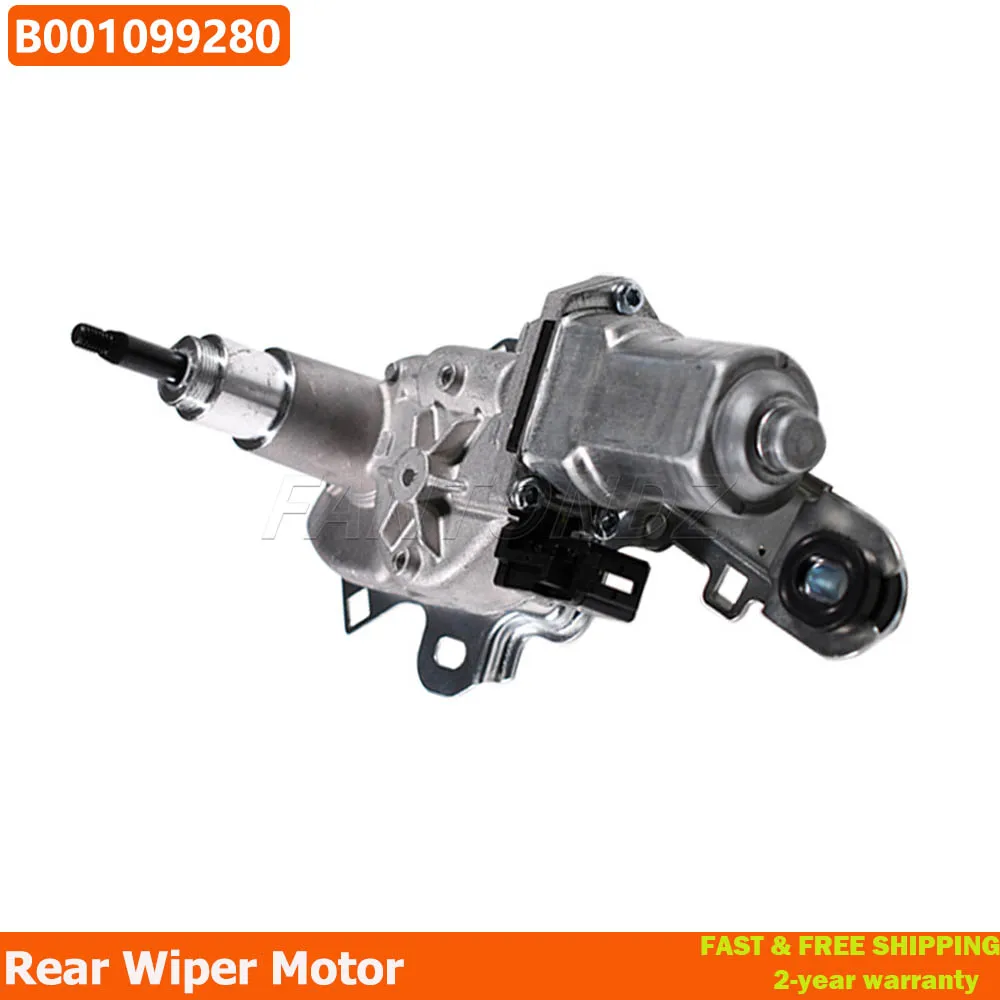 QFJFBGGH Motores de limpiaparabrisas Tapa del Motor O Cubierta del Limpiaparabrisas Trasero para Citroen C1 para Peugeot 108 (2014-2021) B001099580 B001099280 Motor limpiaparabrisas(Rear Wiper Motor