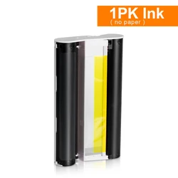 Premium Glossy Photo Paper Set with Color Ink Cassette - 108 Sheets, 10x15cm (1 Ink)