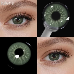 Love Story Natural Blue Colored Contact Lenses - Eye Beauty (Profound Green)