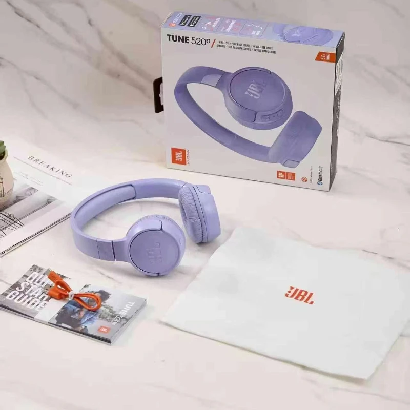JBL Tune 520BT T520BT سماعة لاسلكية تعمل بالبلوتوث...