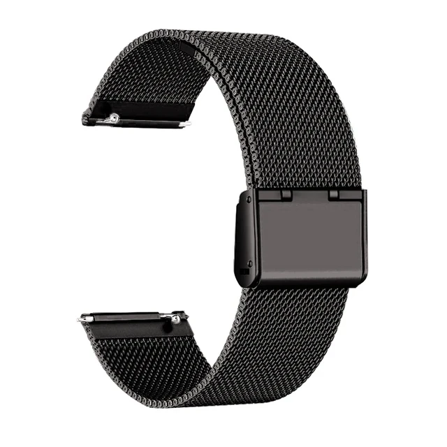 Premium Stainless Steel 20mm Metal Watch Strap