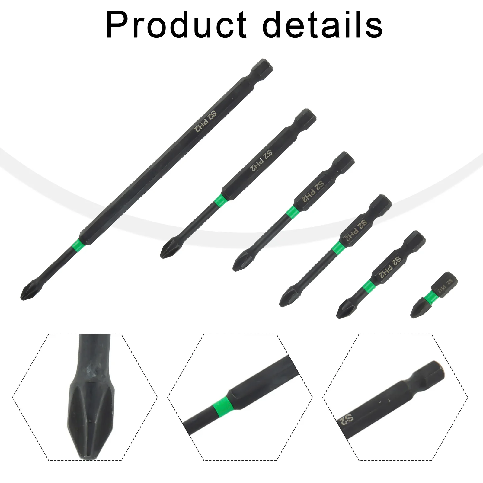 

6PCS/set Batch Head Hand Tools Nutdrivers Screwdrivers Workshop Equipment Alloy Steel Cross Screwdriver High Quality