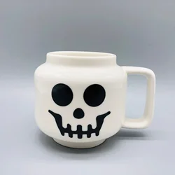 Charming Ceramic 250ML Cartoon Mug with Impish Expressions - Perfect Gift - 250ml (E)