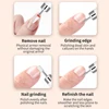 Nail Drill Professional Handle Pen Nail File Machine Rechargeable Nail Drill Tools for Acrylic Gel Nails Manicure Pedicure 2