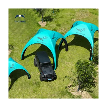 Gazebo Gonfiabile a Cupola X di Alta Qualità, Resistente ai Raggi UV e Ignifugo, Tenda Portatile per Fiere e Promozioni Auto