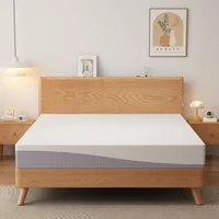 Уютный матрас из пеноматериала, высота средней твердости, 20 см, сертифицированный Oeko-TEX, серо-белый, двойная спальная куртка H3/H4, съемная — изображение 6