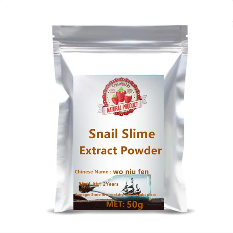 Cosmetic Raw Snail Slime Extract Powder Glitter Moisturizing Skin