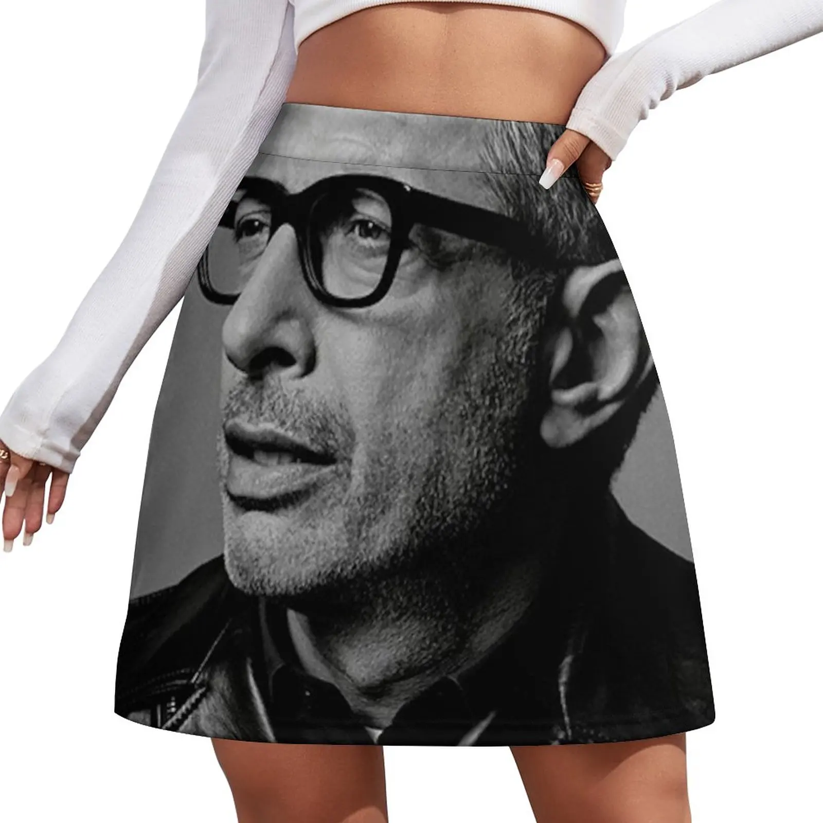 Jeff Goldblum serious Mini Skirt cute skirt elegant skirts for women women's skirt 2023 trend Women clothing jeff ballard fairgrounds